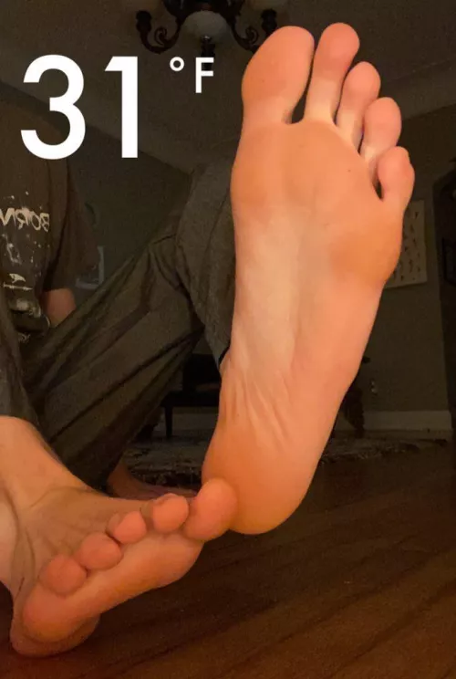 I def need a warm mouth tonight. I’m cold! by BlondeBoyFoot