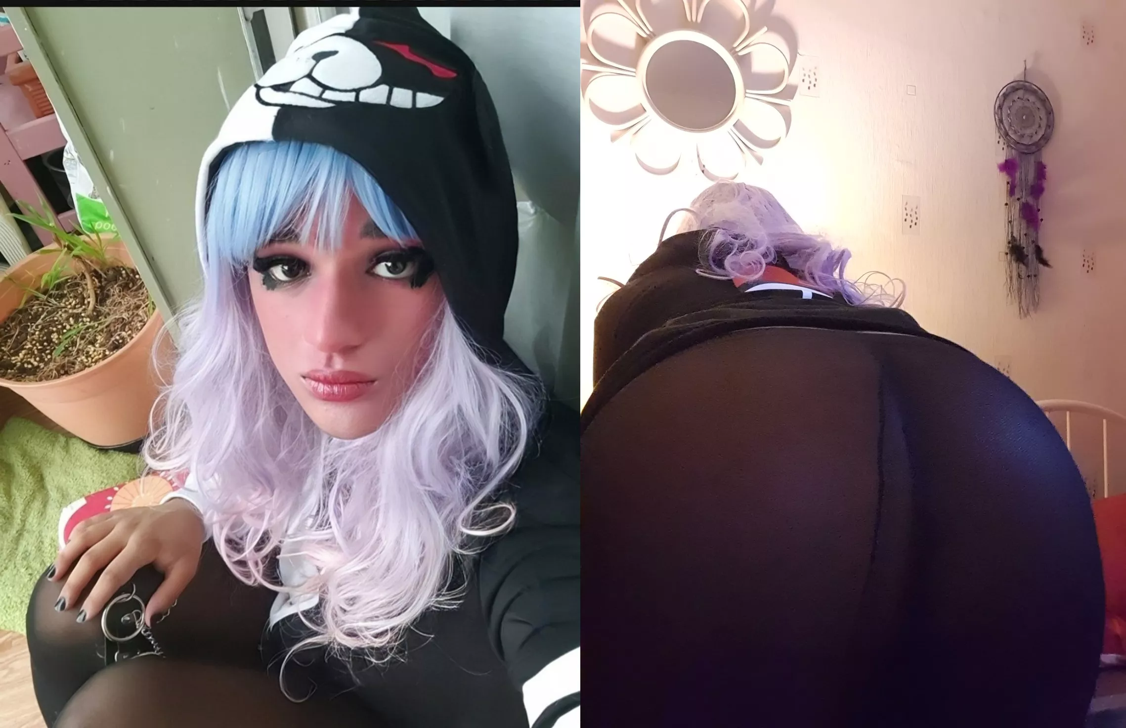 I definitely have a big ass, but am I cute 🤔 posted by SabinaFemBoy