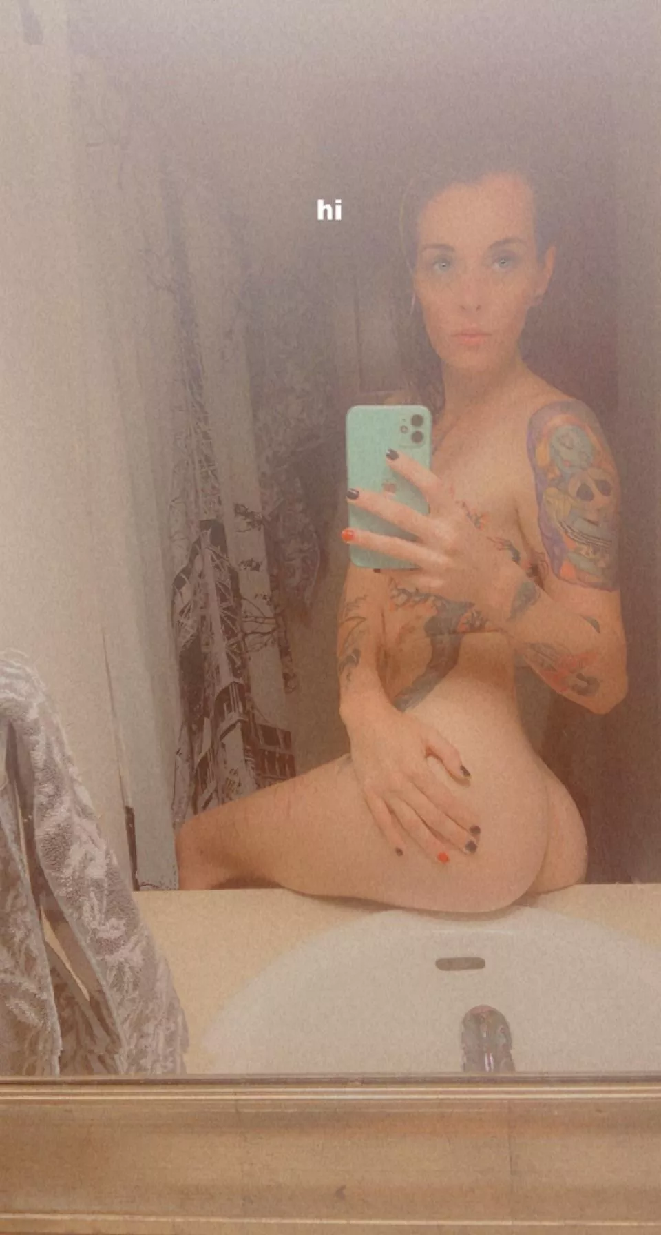 I definitely take most of my nude selfies here posted by bdsmqueen1993