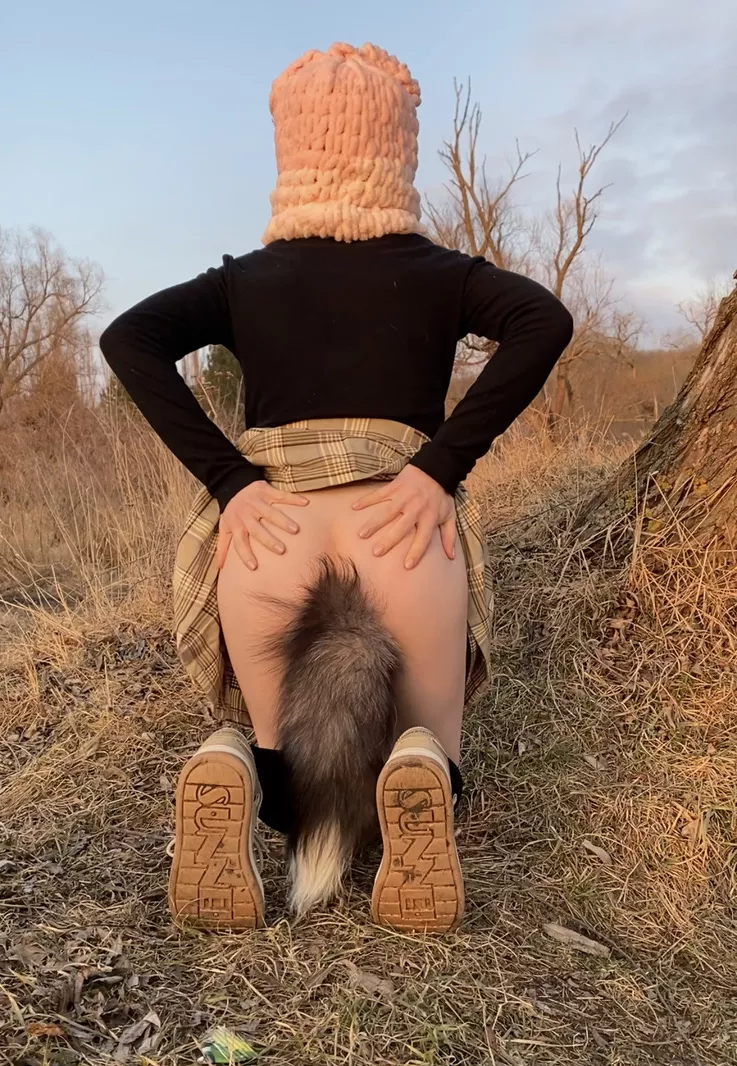 I deserve some love after being so risky for you guys😜 posted by pantylessmiss