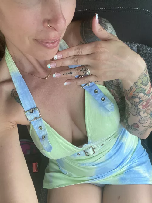 I did it. I made the call. He answered. Now he’s coming over! I wore my ring to make a mess on. by iamSkylerXO