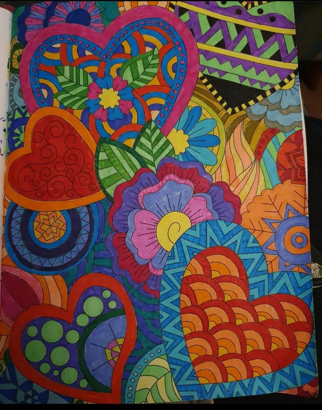 I did more colouring 😁 I like to use ALLLLL the colours! posted by RecordUnlucky5724