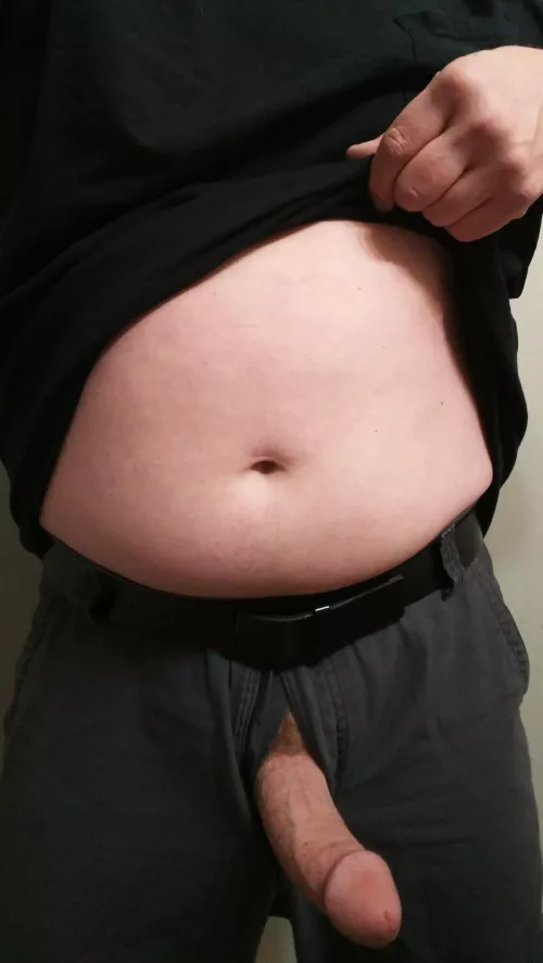 I do look a little Chubby dont I? by Lonelynakedguy