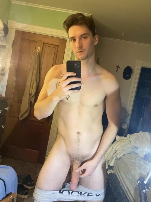 “I don’t care if your husband comes home” I say to you with your feet around my neck. I want you to give him a kiss for me while my cum is running down your leg by Professional_Top4904