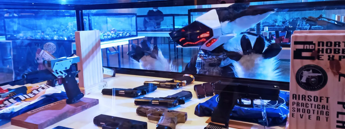 I don't need it! Happy fursuit friday ya'll! (fursuit by me) by Dude_Verse