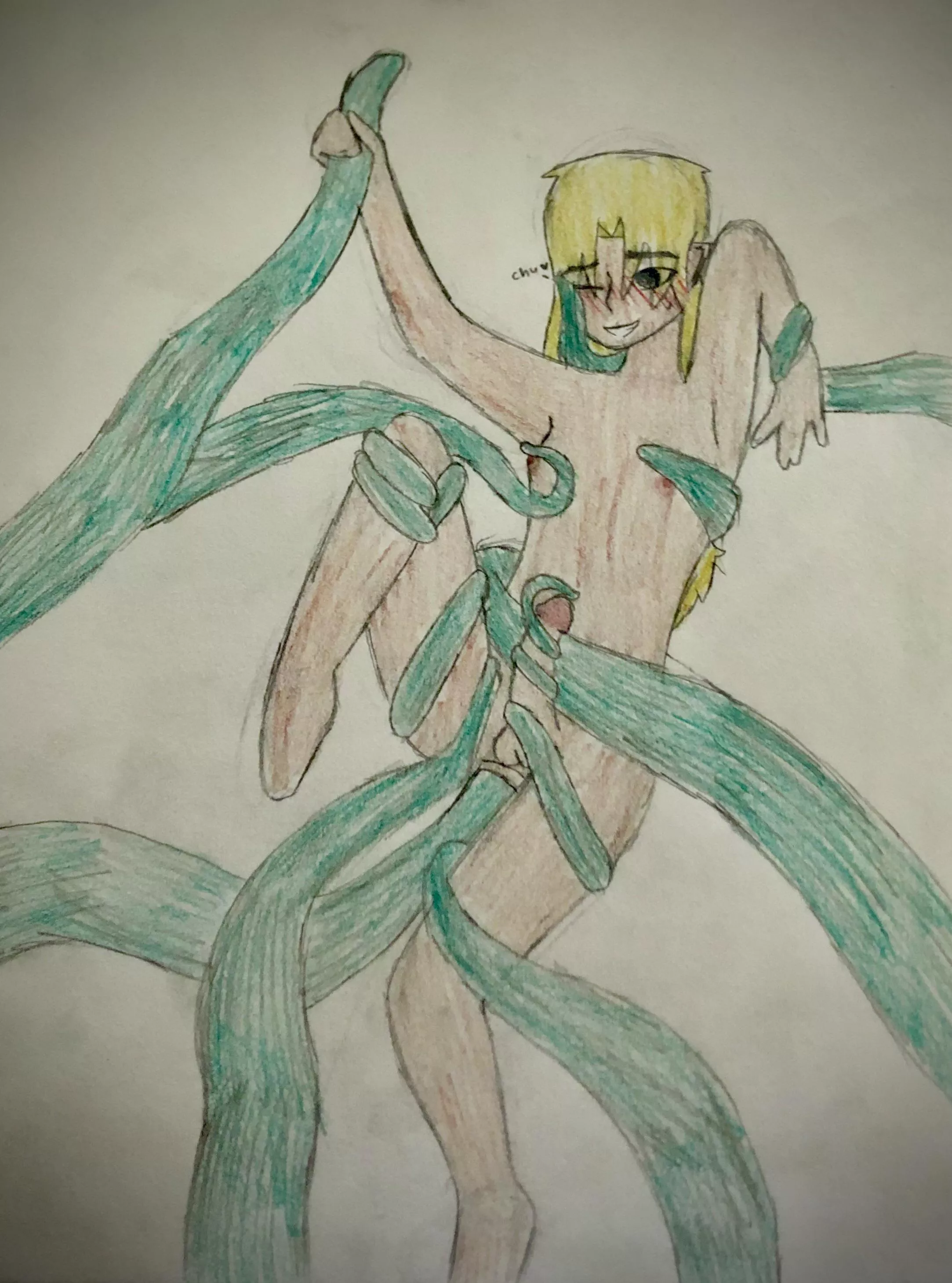 I don’t often post my nsfw art so I hope this turns out well. Sorry if amateur work isn’t allowed. (Male) posted by Real_Fucking_Anxious