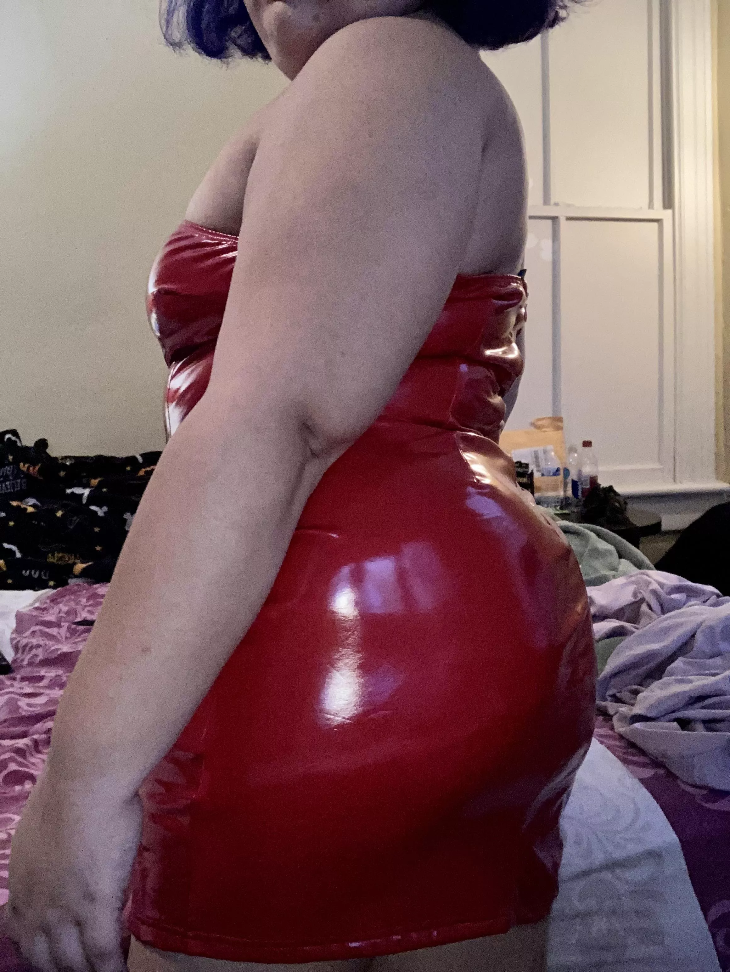 I don’t think I could wear my Halloween costume to work 😈🔥 posted by feedyourfear93