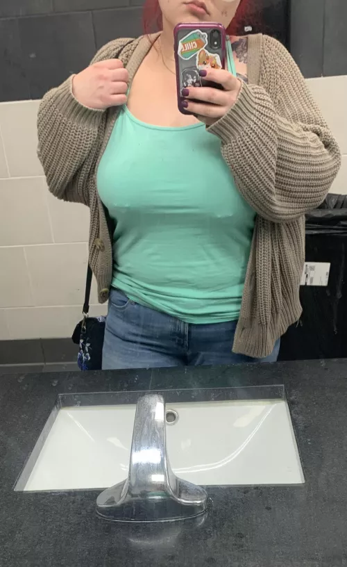 I don’t wear bras cause I enjoy the stares 🤷‍♀️ by shady90sbitch