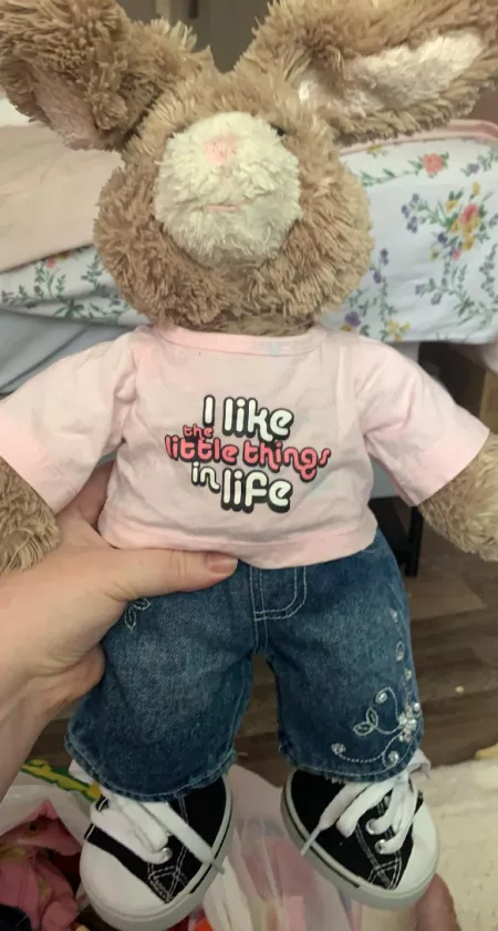 I dressed BunBun up for the day! by littlehazel056