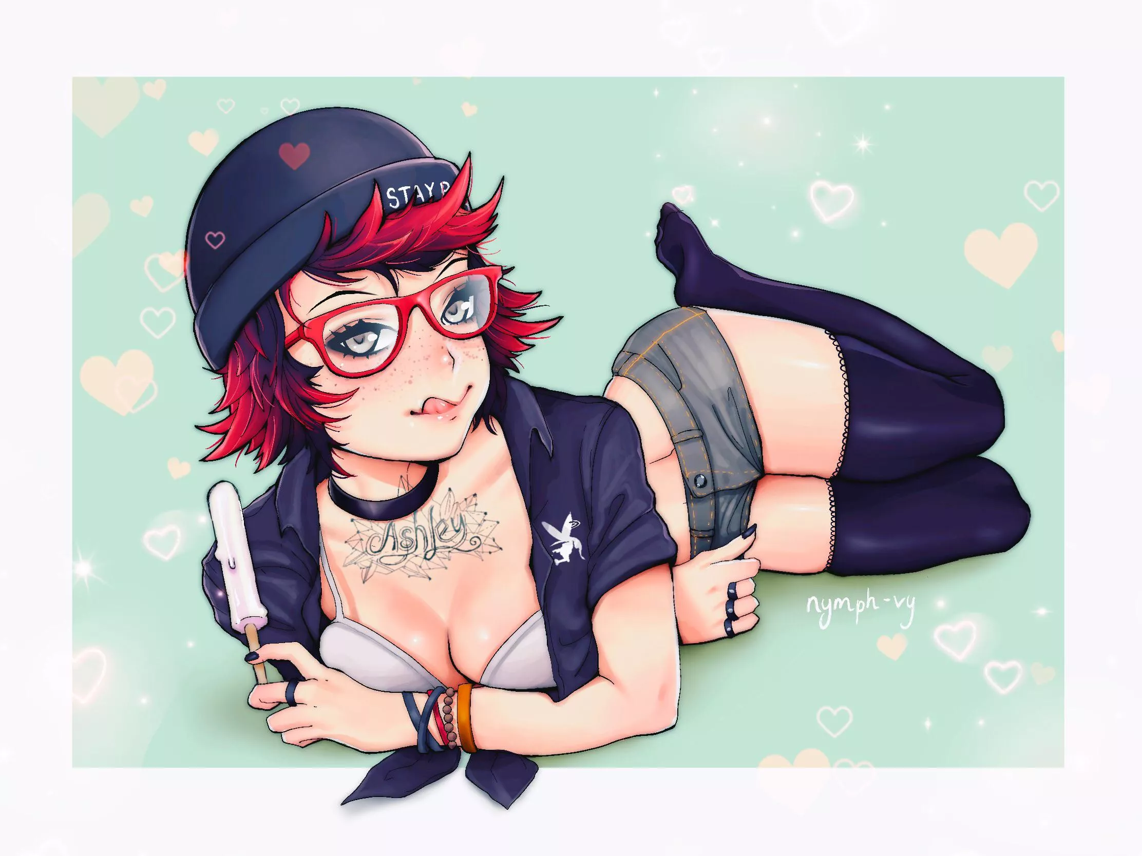 I drew best girl, Ashley <3 posted by euclases