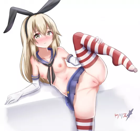 I drew Shimakaze by KousakaHO