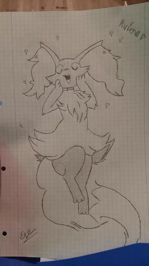 I drew that because I was bored at school by EveYagiza