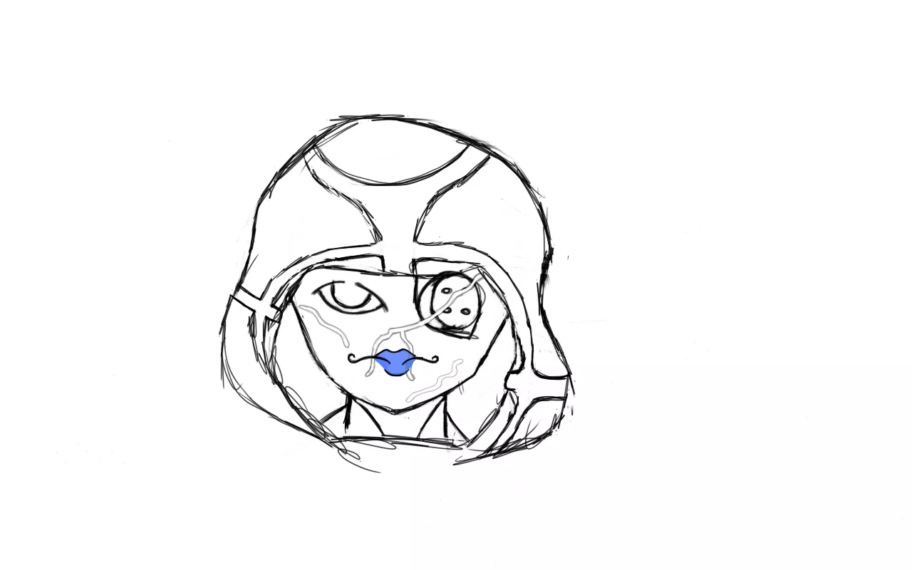 I drew this, love the girl tal alot lol. posted by minor_incovience