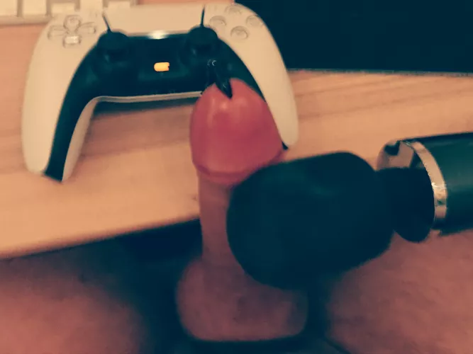 I edge with my magic wand between the matches in Cod 😁 by theBallstretcher