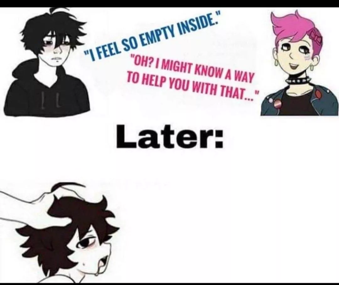 I feel so empty inside.... posted by sissygurlkimmie