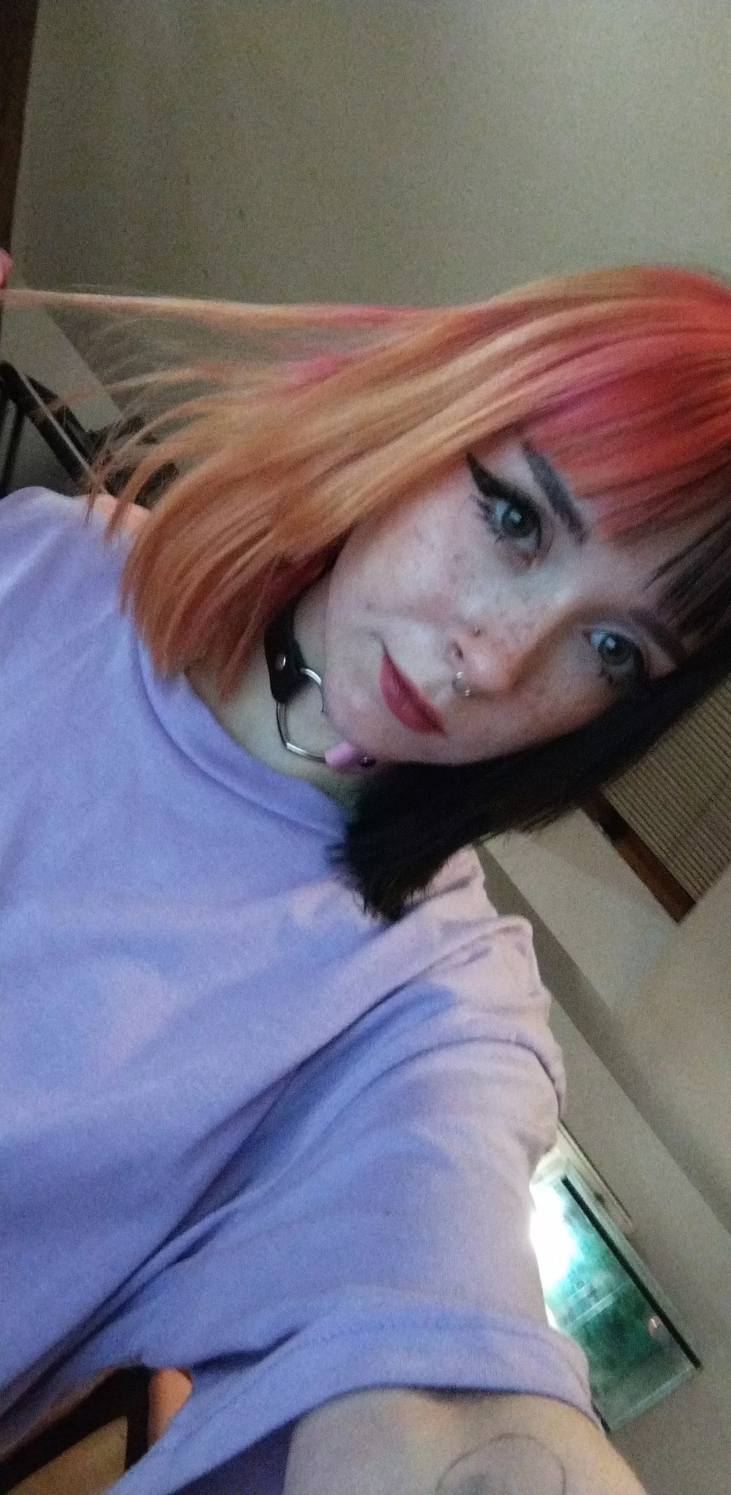 I felt cute 💜 posted by Intrepid_Panic_6866