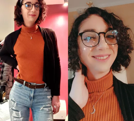 I felt pretty in this outfit during Thanksgiving dinner 💕 by FemboyNikki