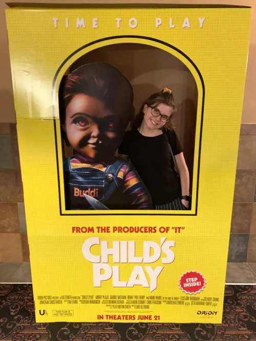 I felt so cute next to my pal 🔪 by babyyodatoyota