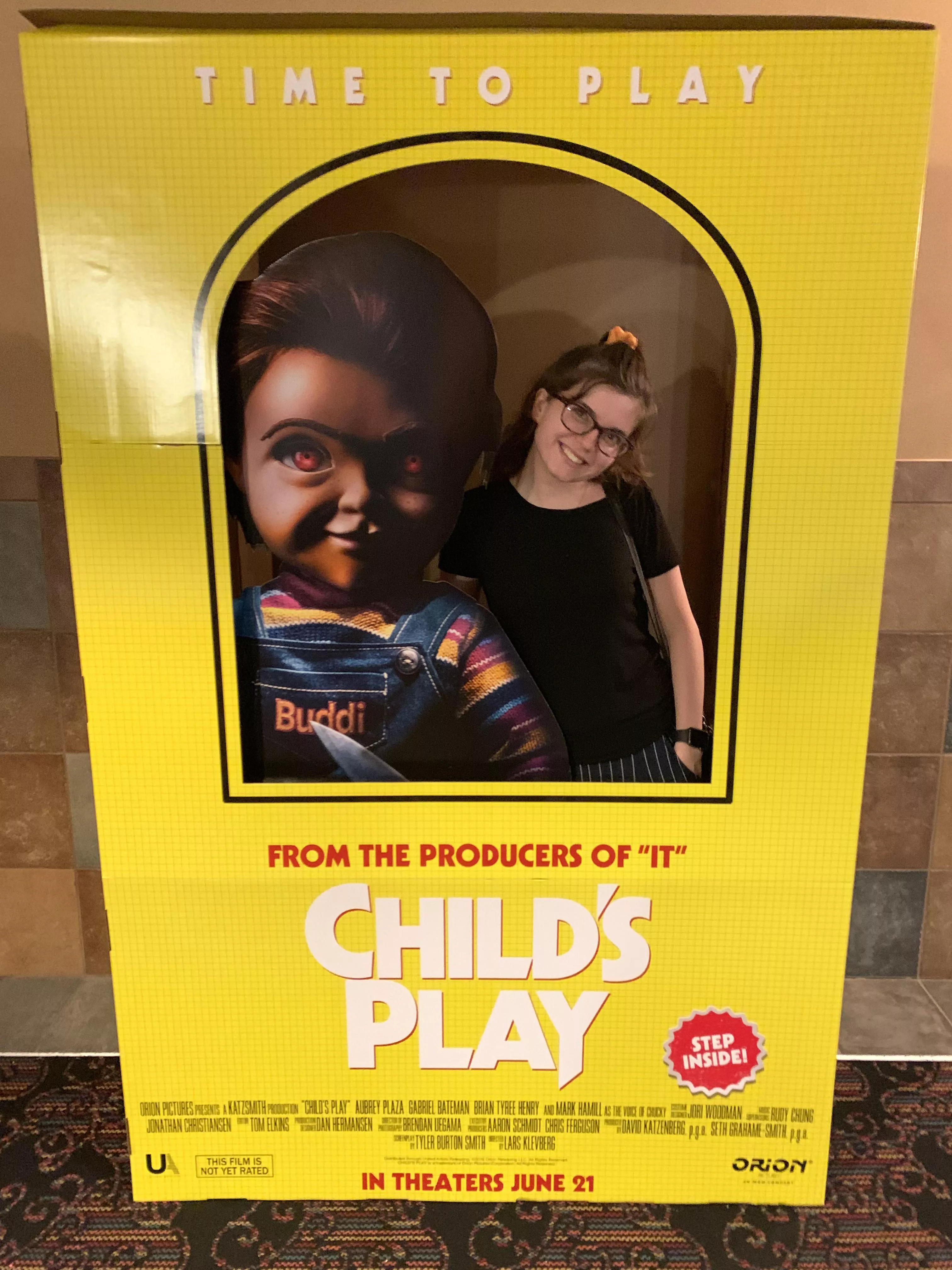 I felt so cute next to my pal 🔪 posted by babyyodatoyota