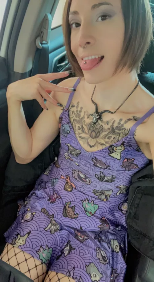 I felt super cute in this dress 🖤 by SoulFluff