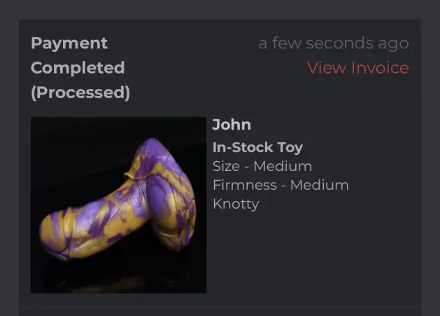 I finally got a John 💛💜 by SexwithRopeAndDope