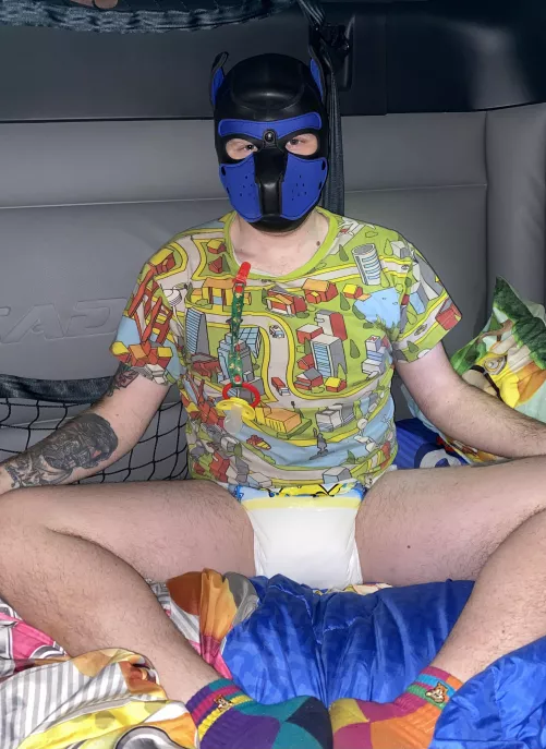 I finally got to try out a pup hood and now I want to buy one asap 😅 by jakethesnake710420