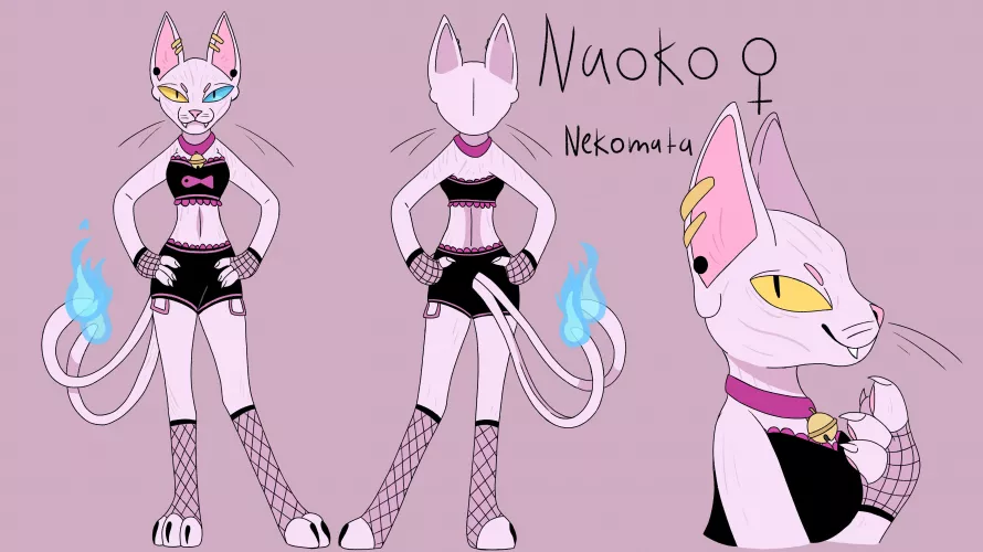 I finished that character! Meet Naoko! by LarkyB0I