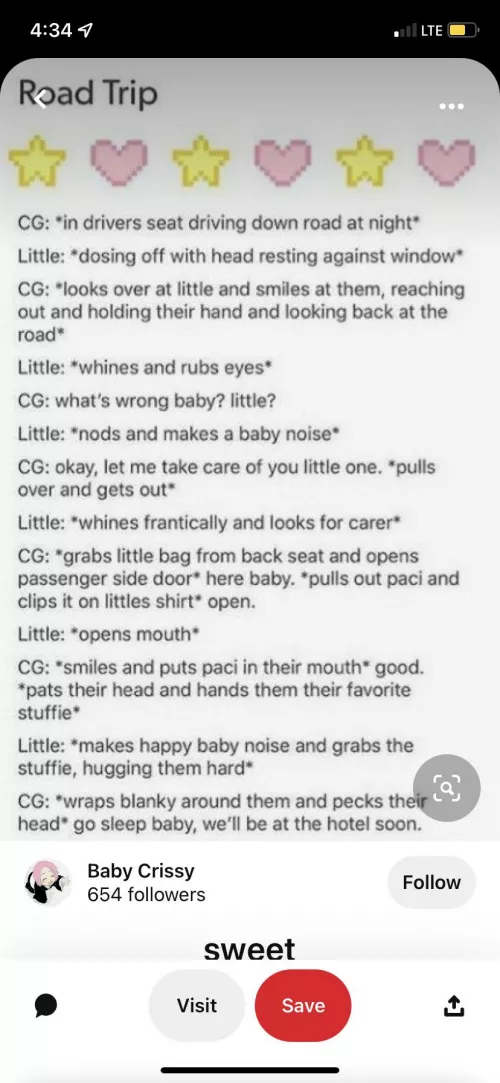 I founds thus and loved it 🥰 by Starrybabes