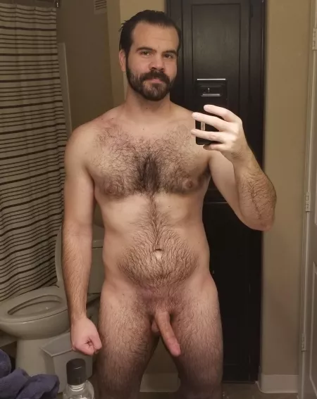 I get a lot of comments on my chest hair. by hungbandit