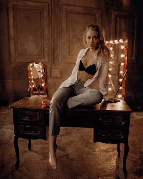 💗I get wet when I'm thinking about you fucking me on the kitchen table💫Free link in comments and bio🔥 by De1heapa4