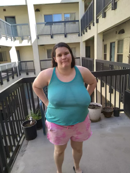 I go out like this all the time now that I'm use to it. by Flowerlady555