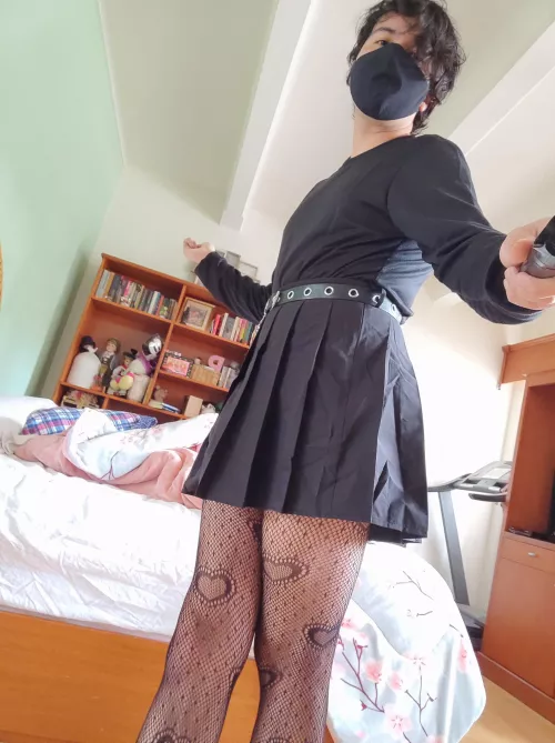 i got a new skirt and tights!! by danniuwu