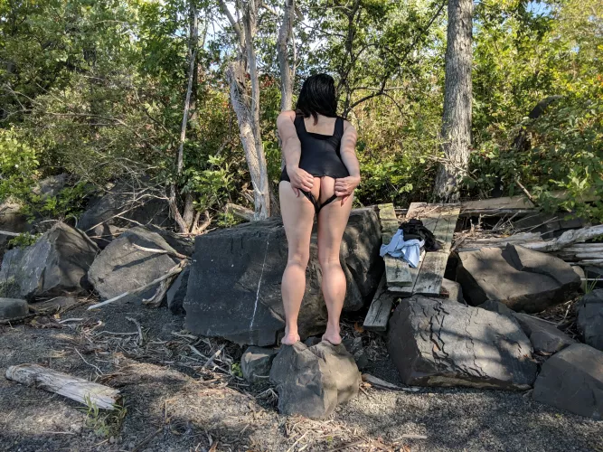 I got a special swimsuit designed for fun by ukekitty