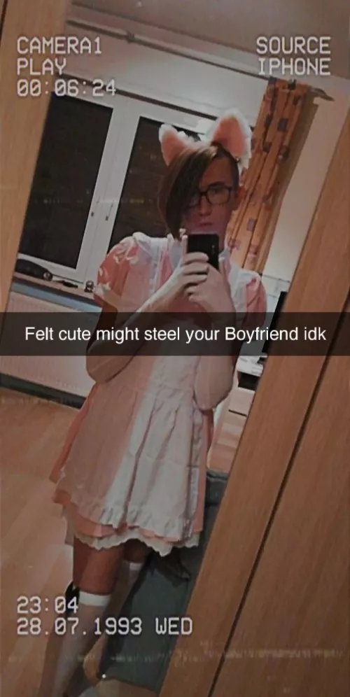 I got my first Maid dress UwU by Monsterclown00