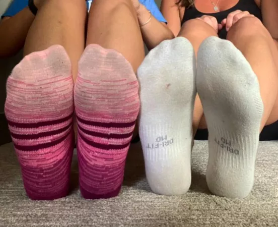 I got my sister into some ankle socks too 😉 by Realistic-Olive-9974