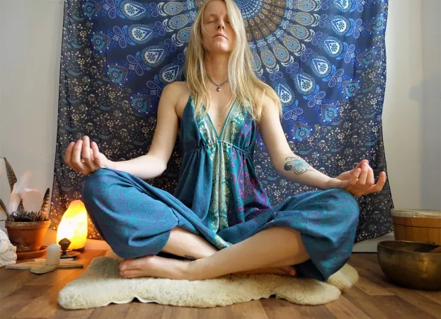 I got so much love yesterday from here that I wanted to share me special zen place I made in my living room! What do you think? by moon_nymph2