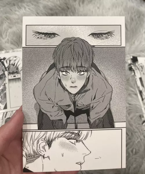 I got this in a pack of 50 manga cards for my wall and I’d like to know where it’s from. Hope to find an answer :,) by Pebblekaoz