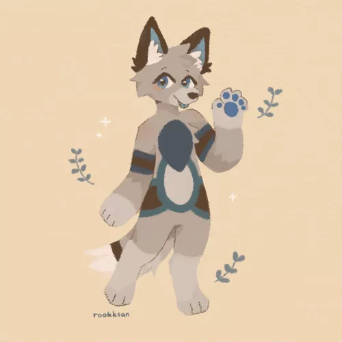 I got this lovely full body commission by @rookksan on twitter! by emod_