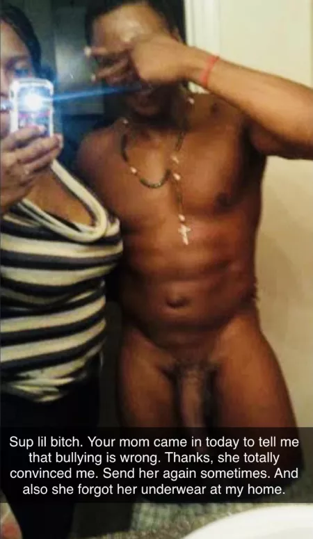 I got this Snapchat from my bully today, what should I do? by wolfgangX3