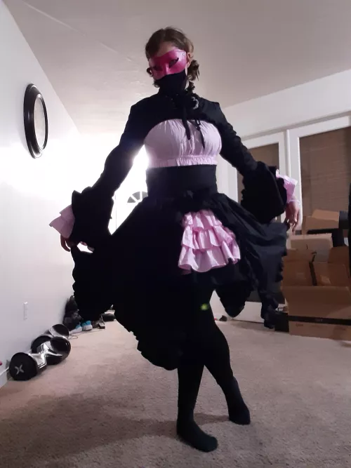 I got to go to a masquerade fantasy event last night, it was a lot of fun 😁 how was your new years? by SparceNyx