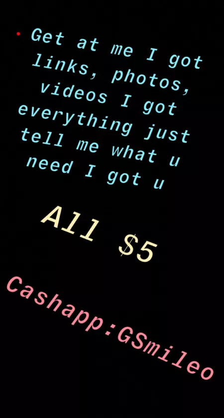 I got y’all inbox me by jjsavage602