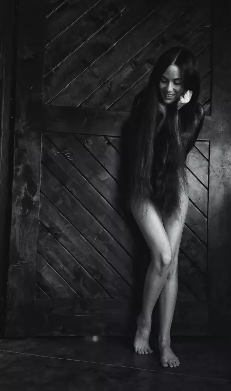 i grow my own clothing (self shot) by _creature_feature