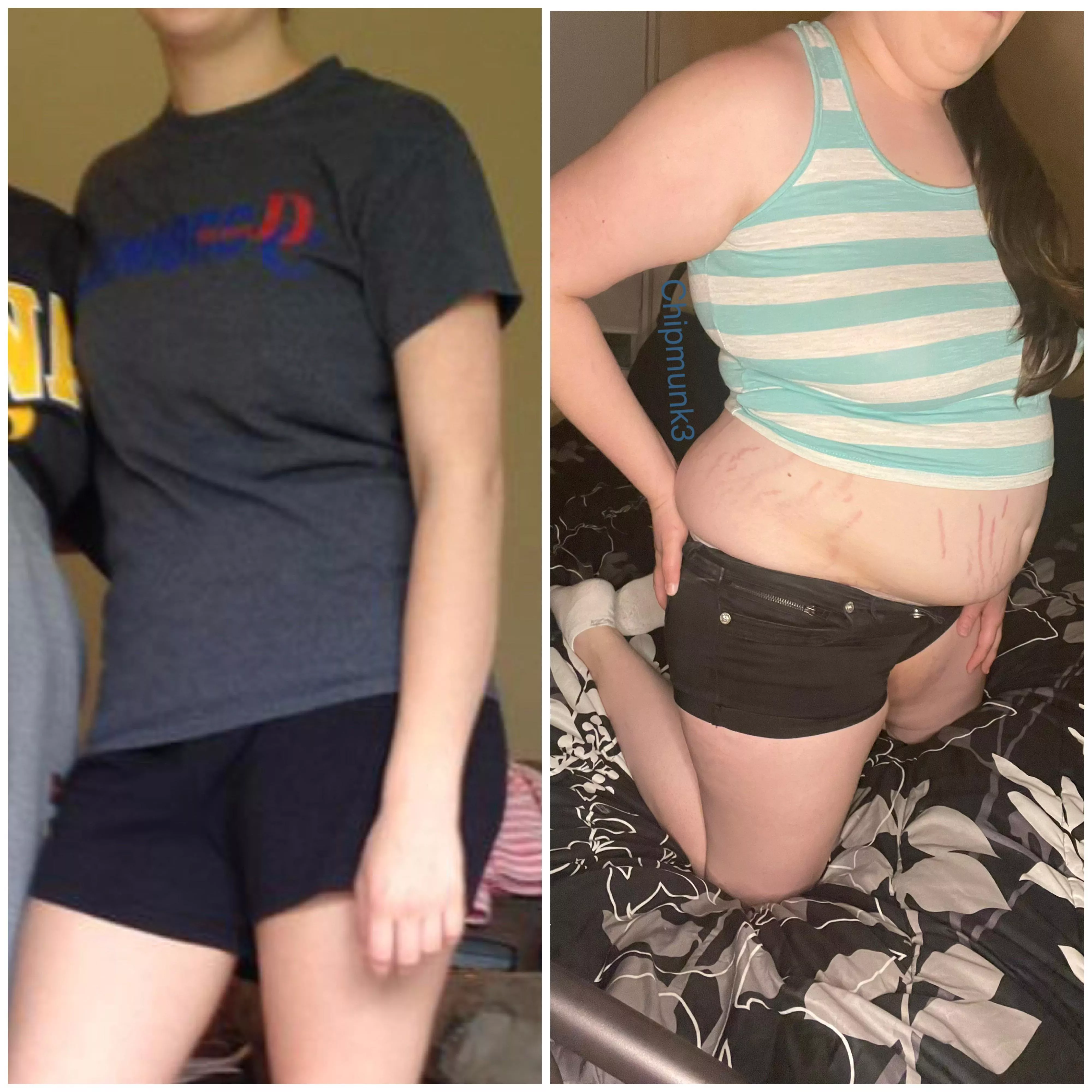 I guess I’m not a size 5 and a medium anymore 😅 posted by Chipmunk3333