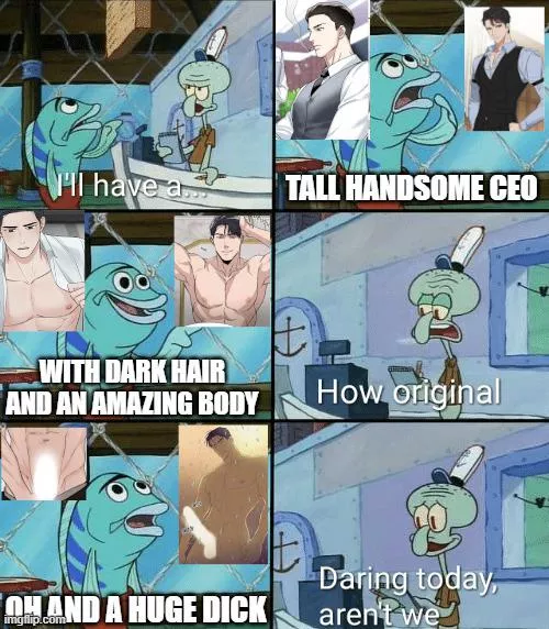 I guess we all must like them tall dark and rich by BobTheCrackQueen