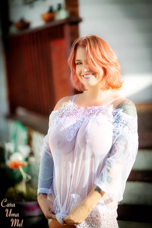 I guess you can see my big titties in this top! by CaraUmaMel