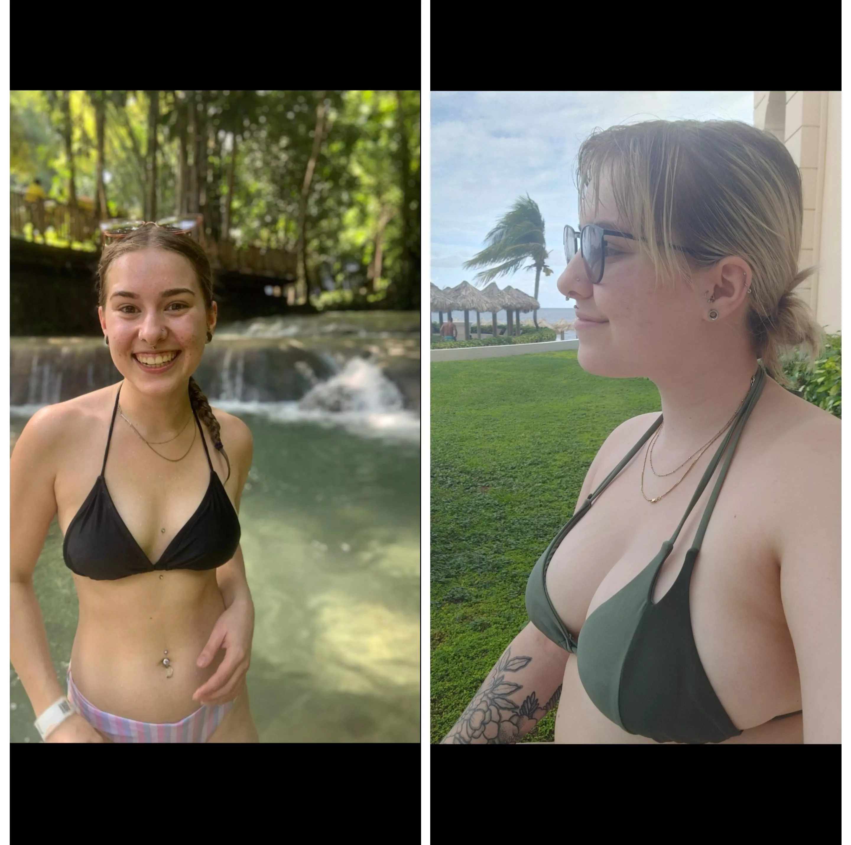 i had a breast reduction, then having a baby gave me my boobies back😆 posted by sunshine3452