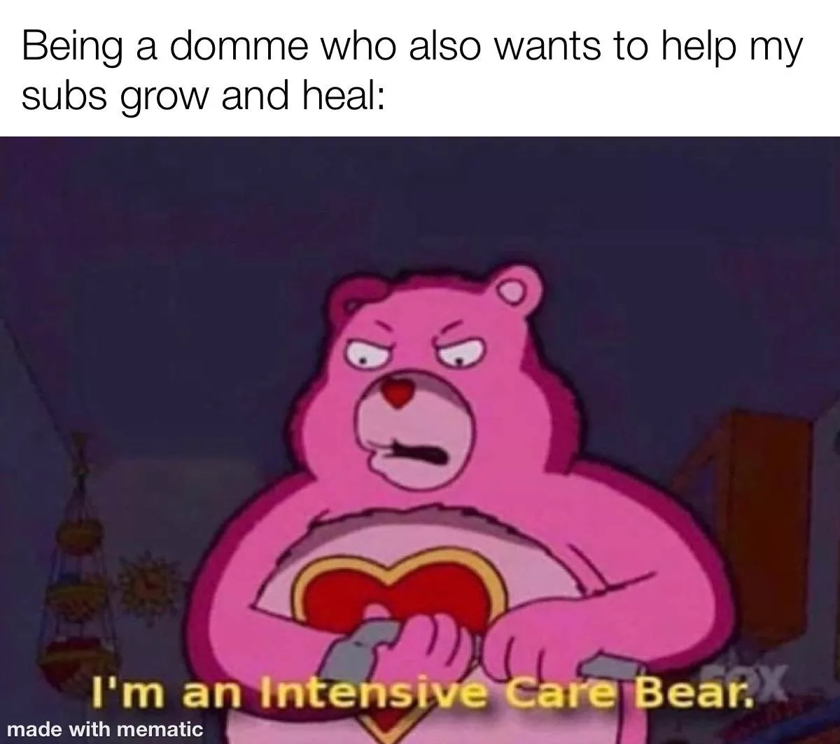 I have a heavy hand with affection. posted by ChickWithAWrench