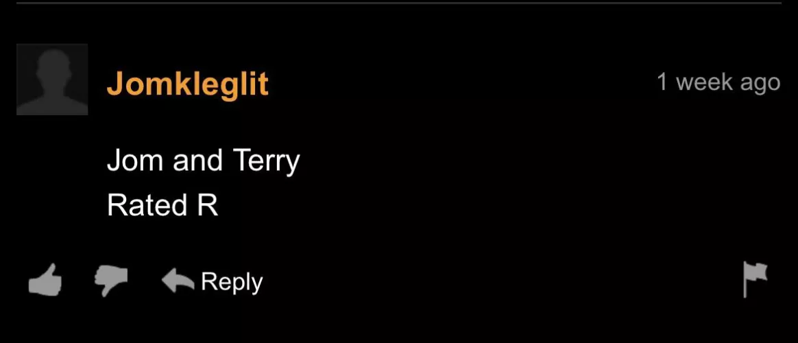 I have an explanation. I was scrolling through the hub, looking for good comments, saw the video, and figured there’d be something good. Truth be told, here it is. I swear on every pube on my nutsack by TwitchyKid1