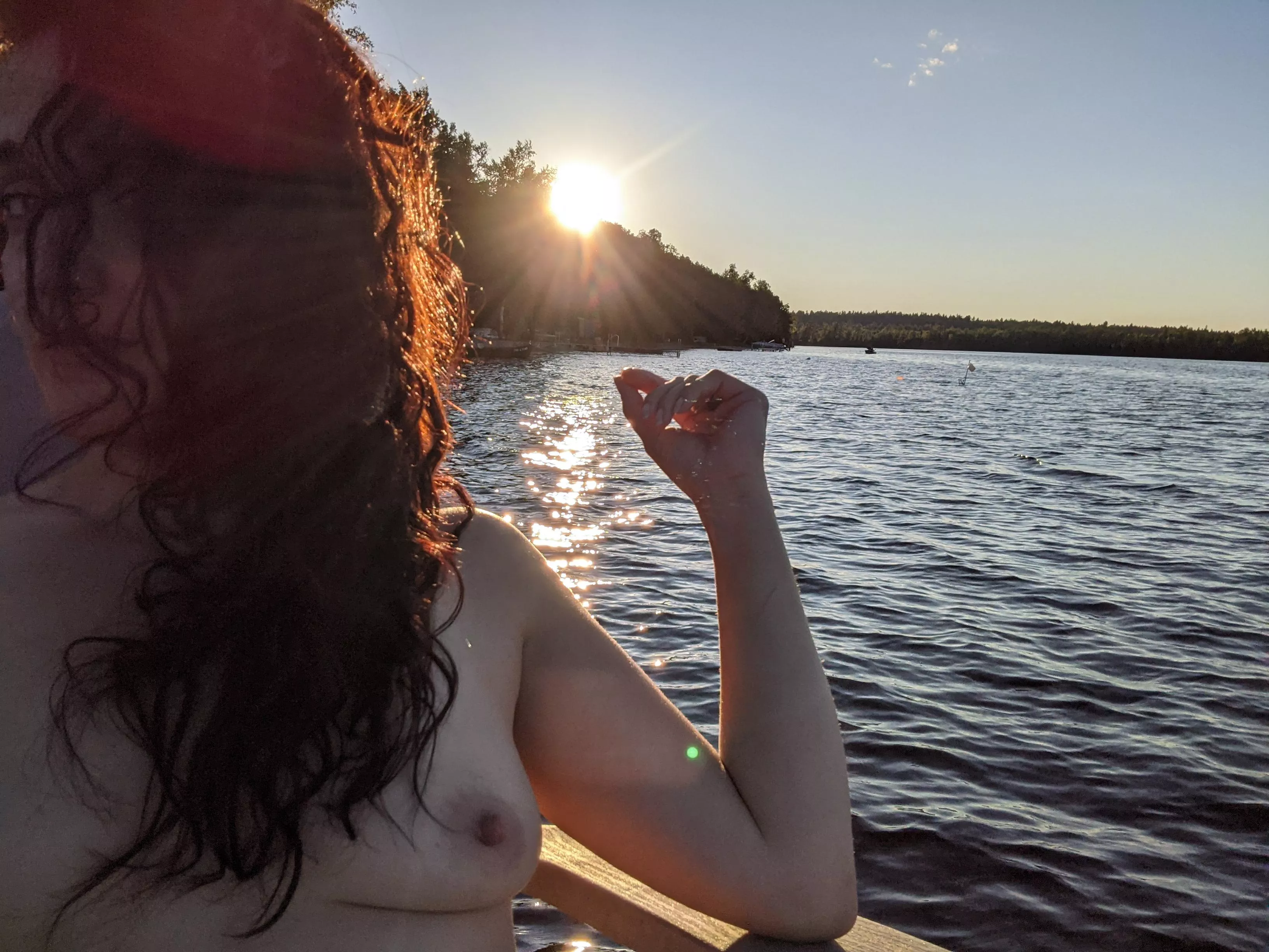 I have an extra cup of coffee for whoever else wants to watch the sunrise posted by DaddysCuriousKitty