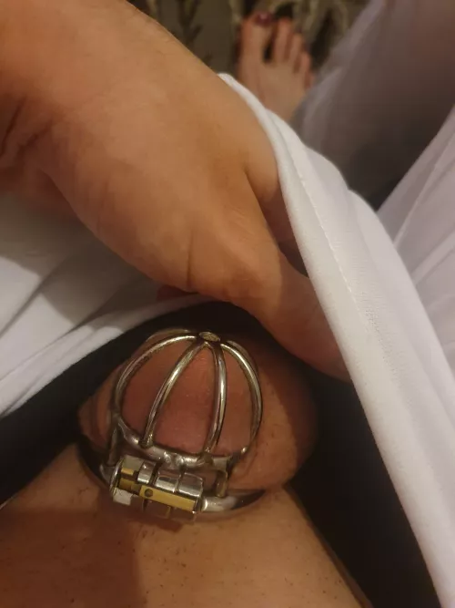 I have been locked for so long, and will continue to be locked for even longer, someone messaged me the other day saying they would like to send me one of those semi permanent plastic locks, I'd be interested to know what are some other ideas for semi p by Final_Initial9046